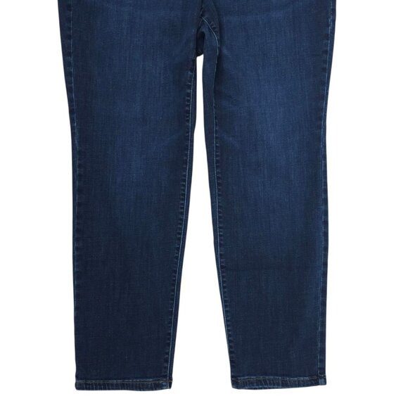 J Jill Authentic Fit Slim Ankle Jeans Womens 18 Stretch Waist Mid Rise Denim - Picture 10 of 15